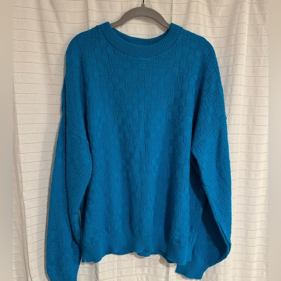 Sweaters - Vintage Nana Dorsey Blue Crew Neck Sweater
